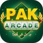 Pak Arcade Game online arcade gaming interface showing colorful arcade casino gameplay